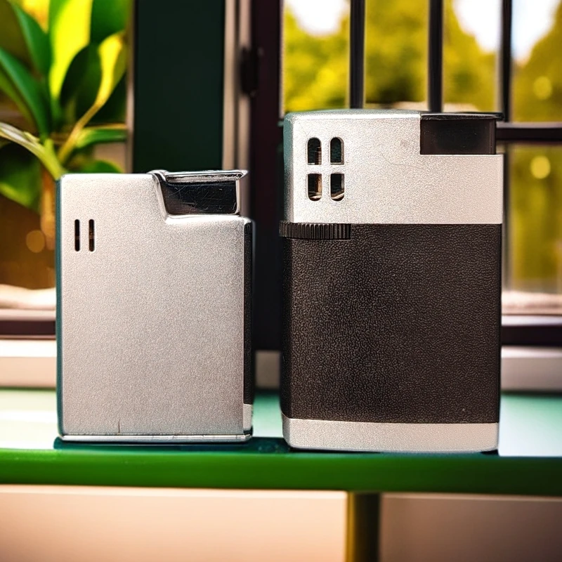 以撒简奢中古充气打火机通用链接可调火8556