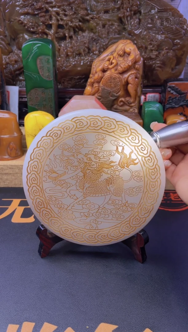 【闪购商品】寿山石印石荔枝白摆件