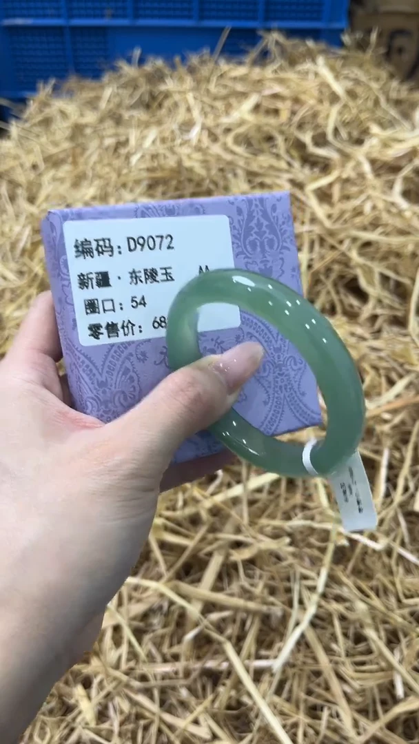 未镶嵌手镯石英质玉D9072