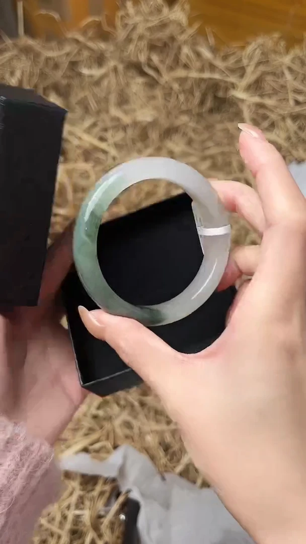 未镶嵌手镯石英质玉1297圈口52