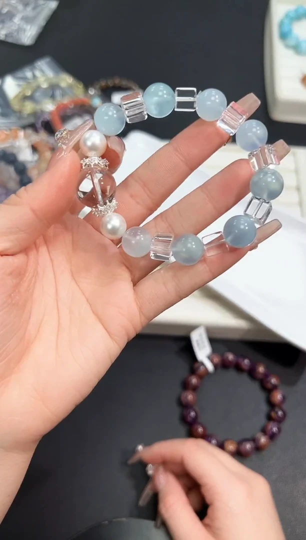 【闪购商品】水晶手串未镶嵌74i多样性发其一/1条默认微瑕