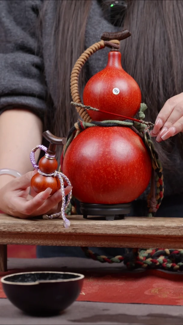 【金箍棒小葫芦择优】165号大漆葫芦一物一拍拍拍退退限购拉黑