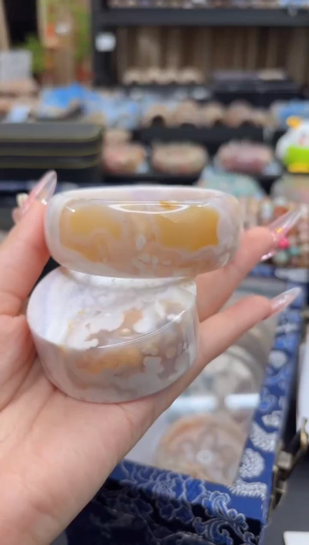 未镶嵌手镯石英质玉4(60圈赠送镯心)