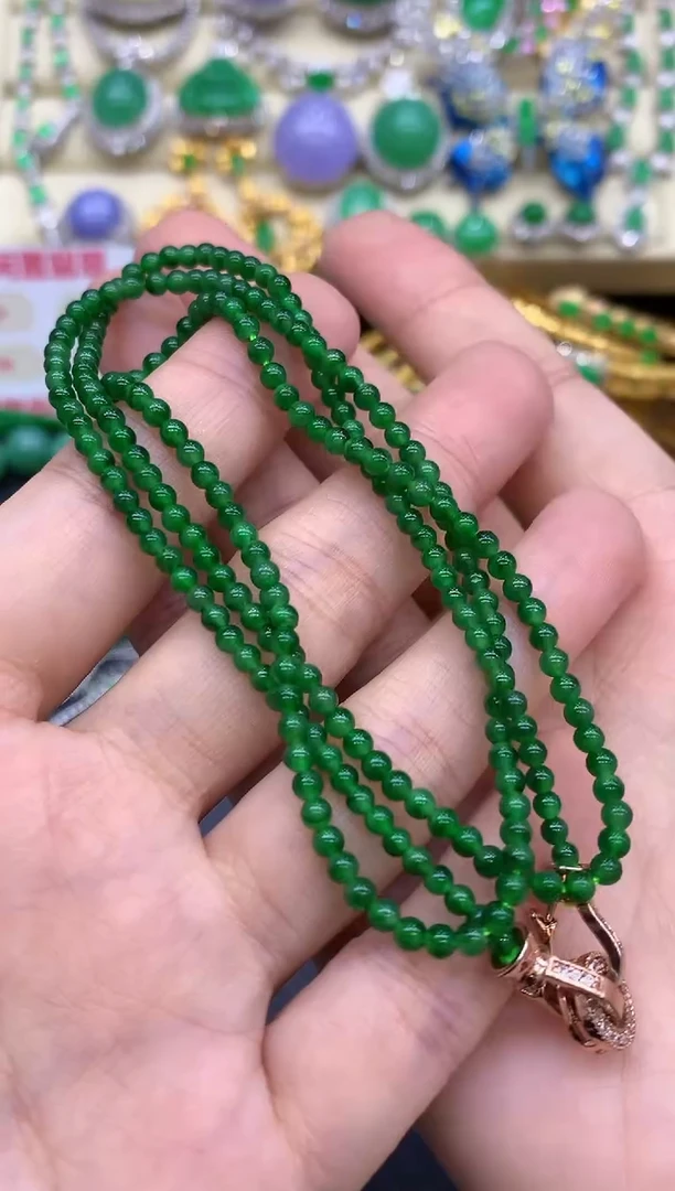 颈饰未镶嵌翡翠321-中国好珍宝