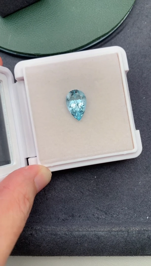 裸石海蓝宝石4.6ct海蓝宝BC