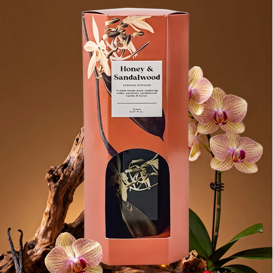 伍家坊持棠蜜浸檀香无火香薰室内持久留香散香新款