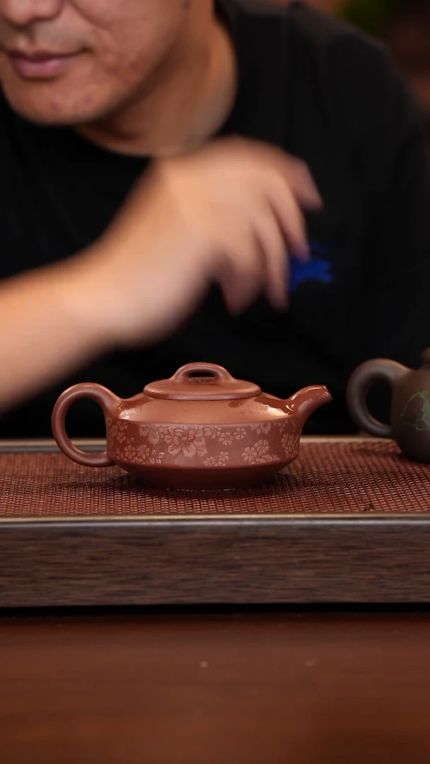 茶壶紫砂勾*鱼徐壶记精品紫砂壶