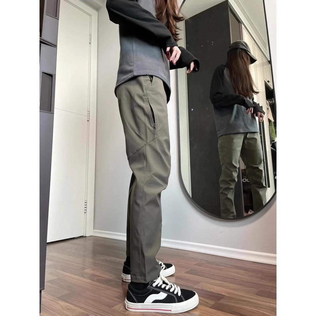 防水防风冲锋裤男春秋户外运动美式vibe机能工装休闲裤男秋冬裤子