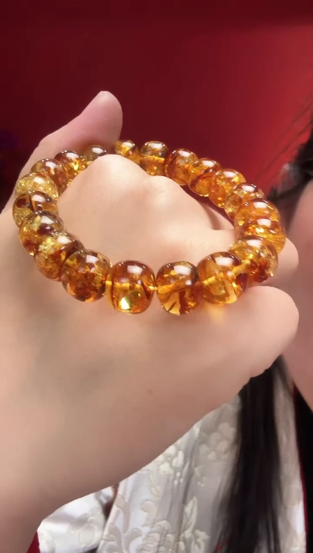 【闪购商品】琥珀珠宝奇石未镶嵌 11mm