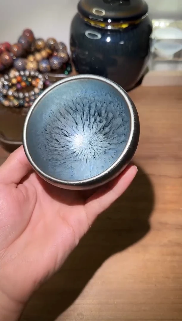 茶盏建阳建盏茶杯一只