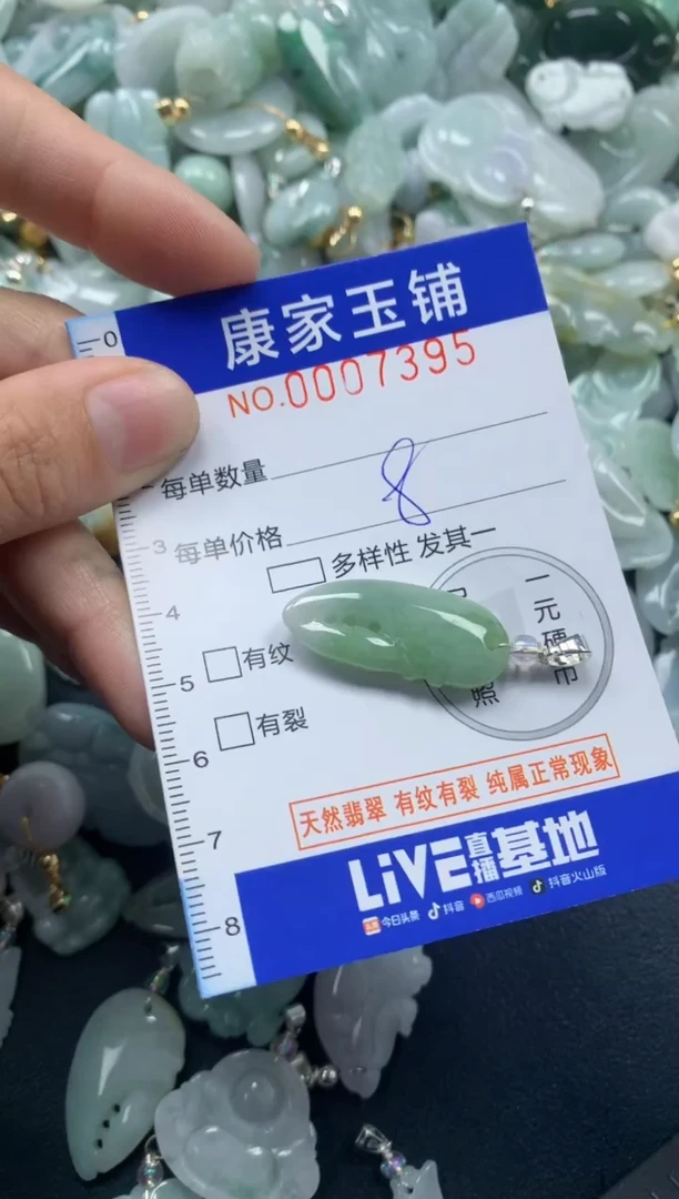 颈饰未镶嵌翡翠7395