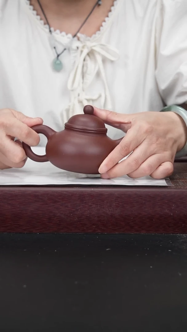 茶壶紫砂容天紫泥200cc孤品