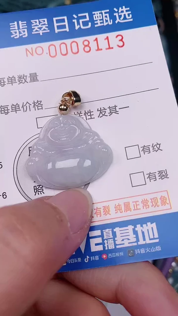 【闪购商品】翡翠颈饰未镶嵌00008113