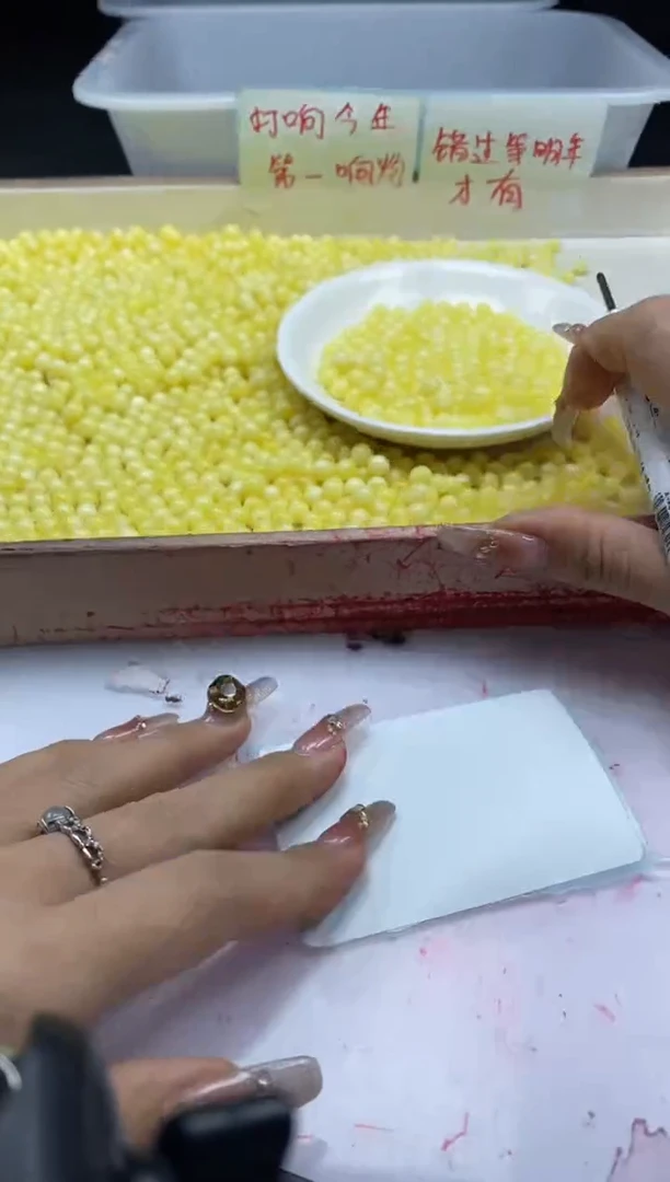 【闪购商品】蜜蜡颈饰未镶嵌W2352百花蜡蜜蜡6mm30颗