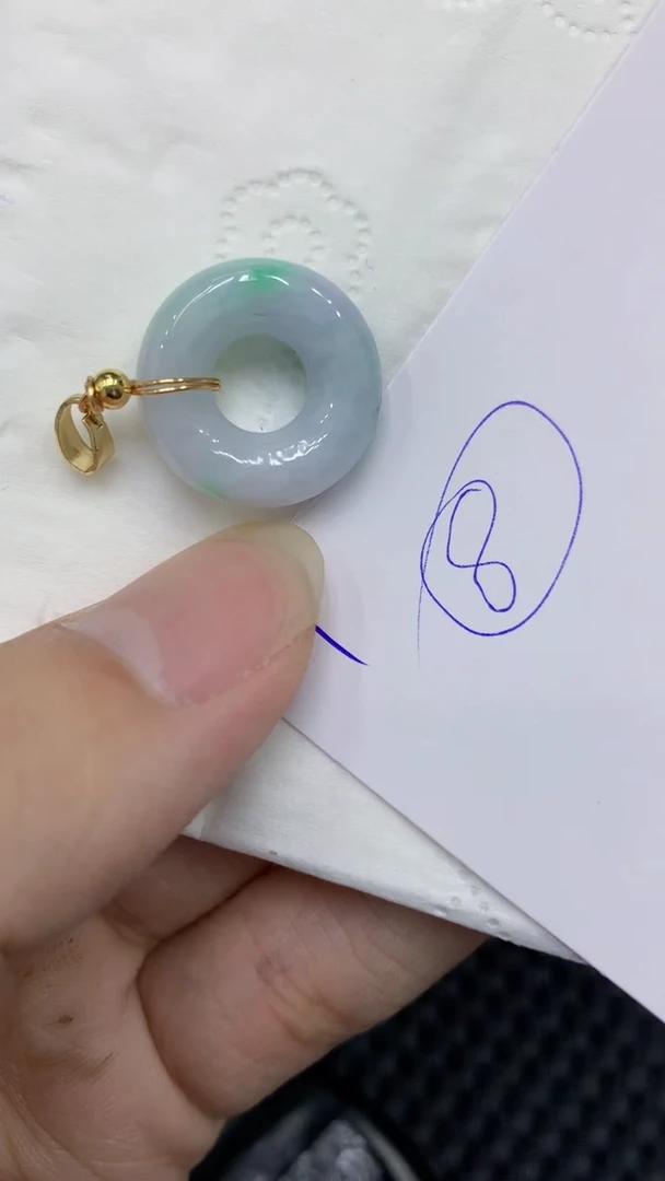 颈饰未镶嵌翡翠缅甸A货翡翠