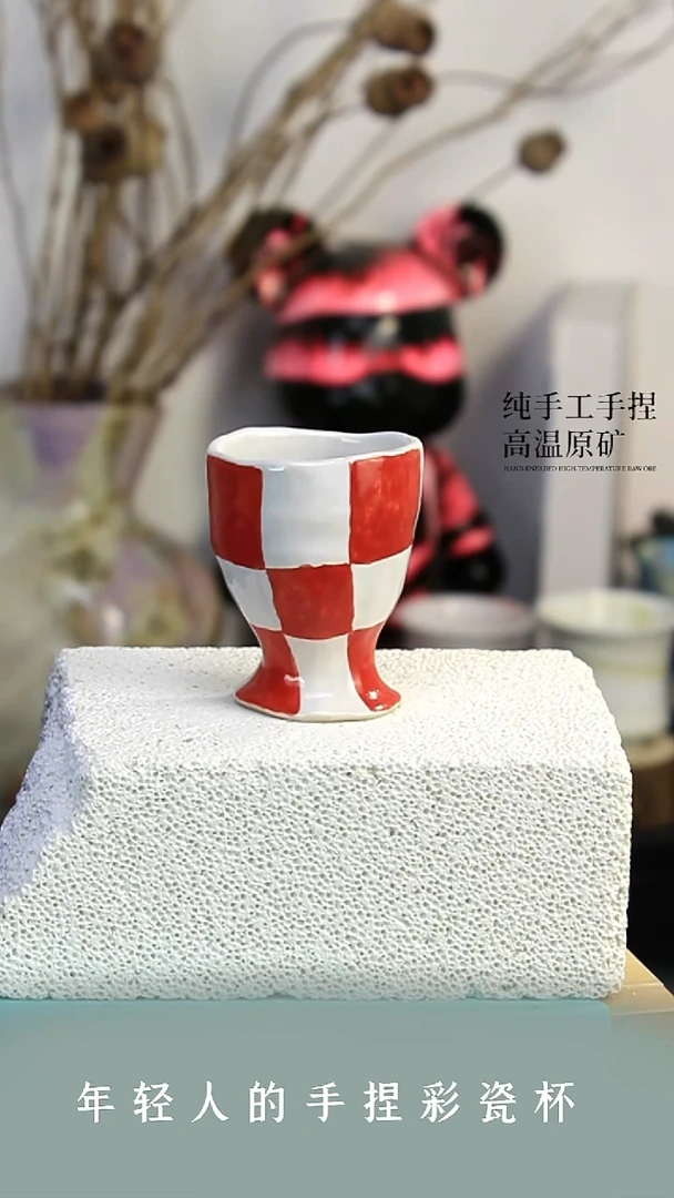 杯子陶【沐泽文创 手捏精品】15