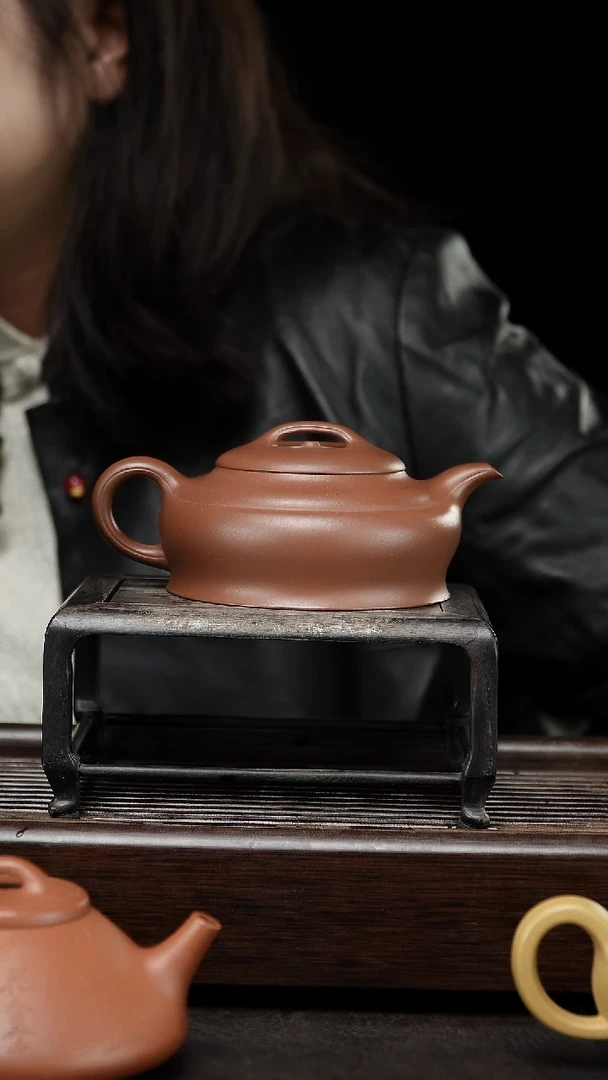 【闪购商品】紫砂茶壶明清全手工 紫泥