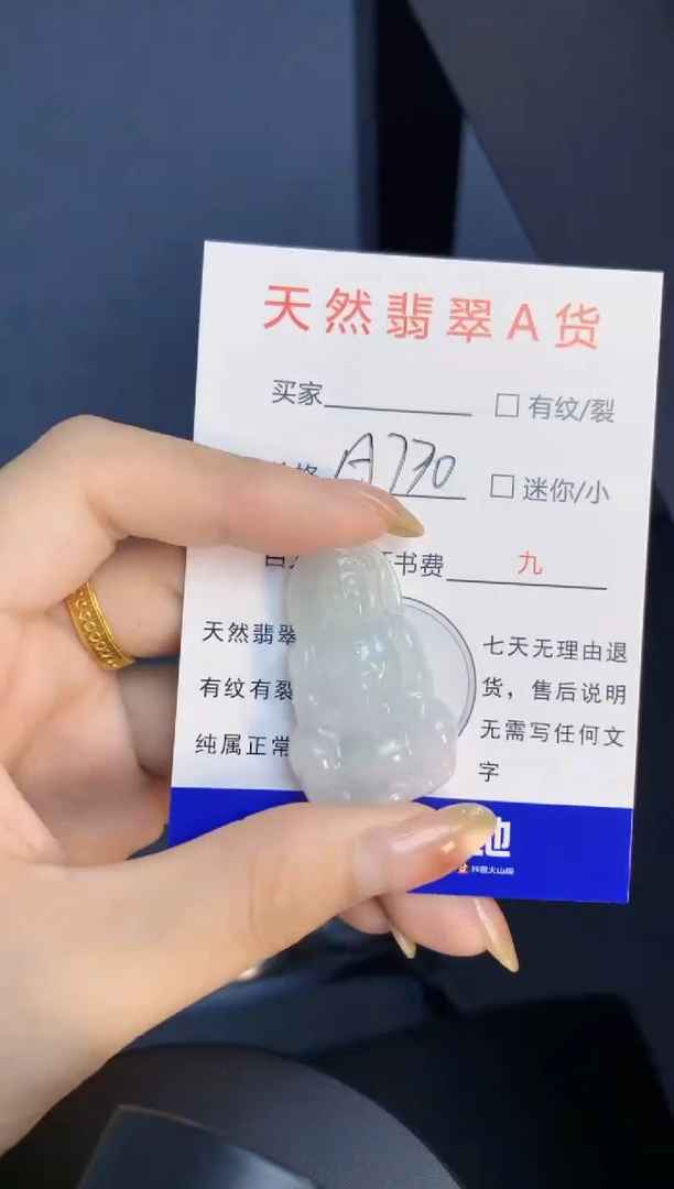 颈饰未镶嵌翡翠天然缅甸A货翡翠