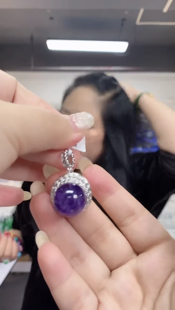 【闪购商品】水晶吊坠未镶嵌多样性发其一颜色微差