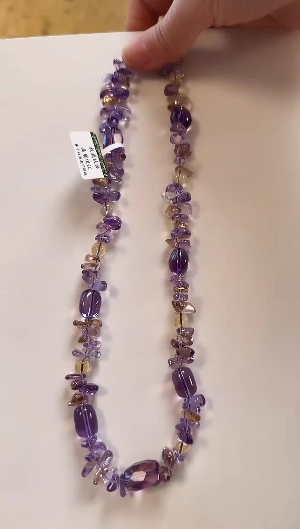 颈饰未镶嵌水晶项链5312