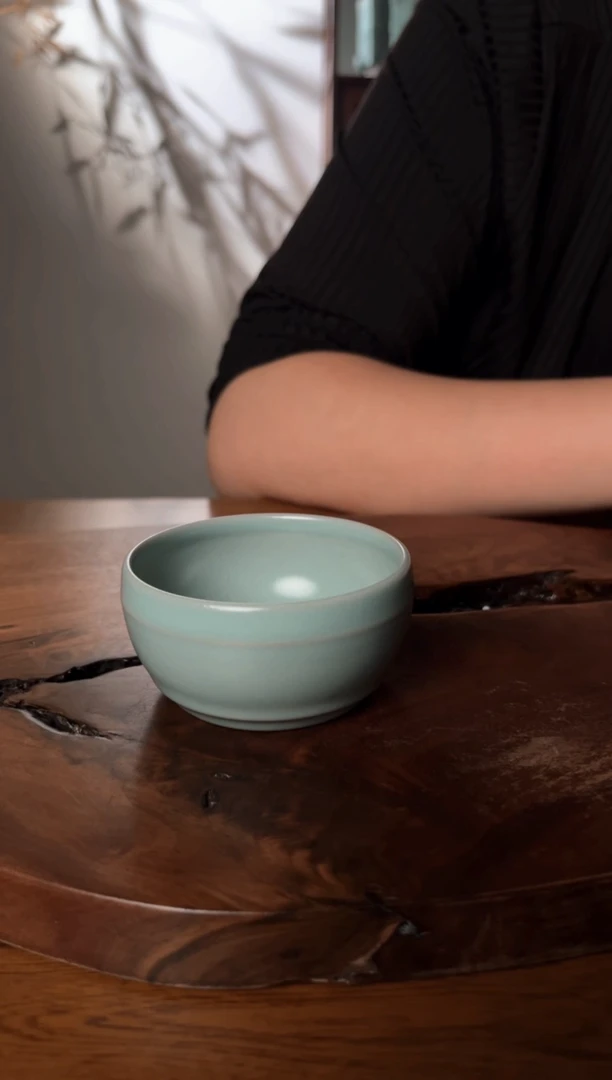清凉寺王国奇仿古釉色鼓腹杯
