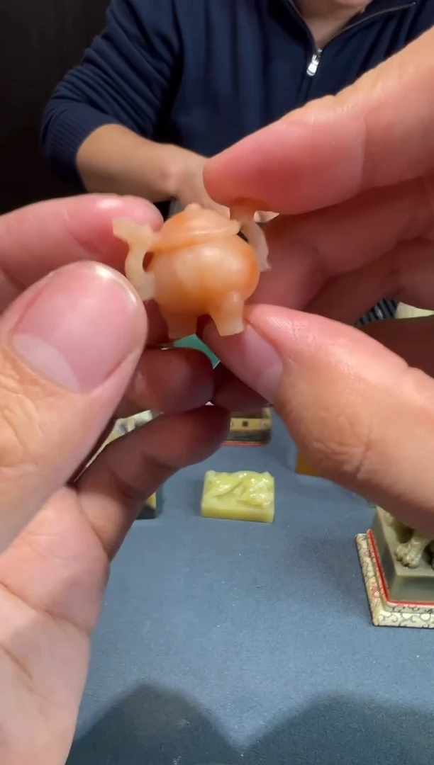 【闪购商品】青田石印石编号编号dqt3047