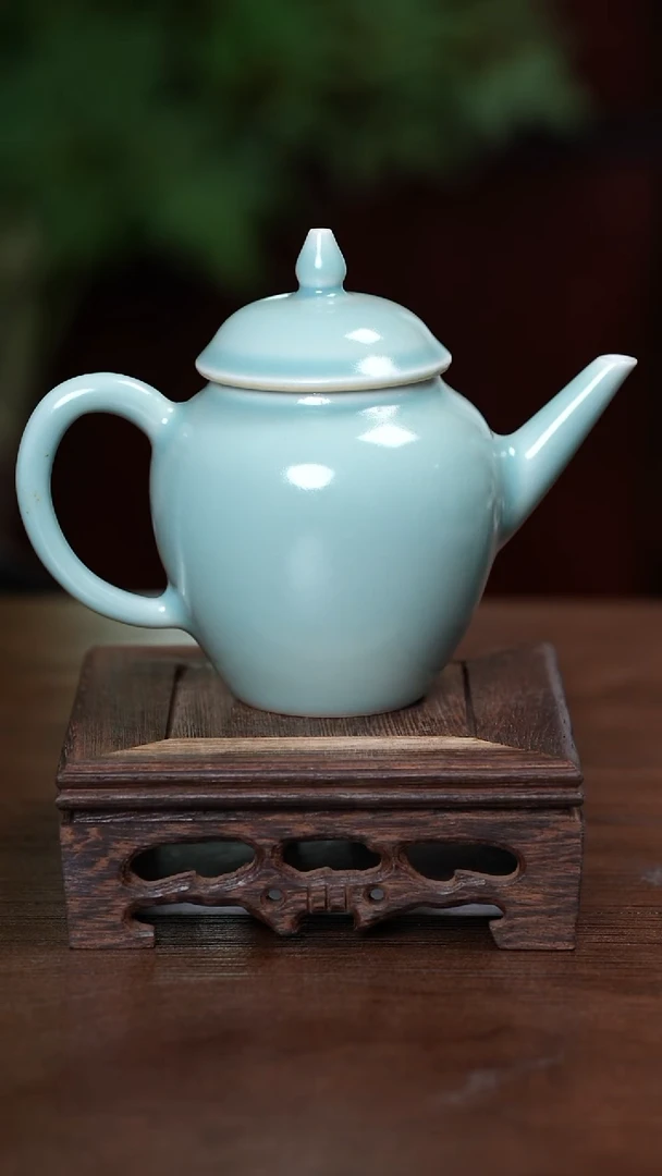 【闪购商品】宝丰清凉寺原产地汝瓷冰凌盖碗