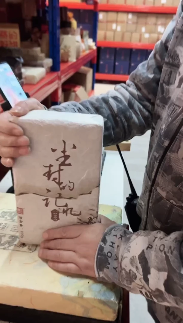 高马二溪 2007年尘封的记忆茯砖茶