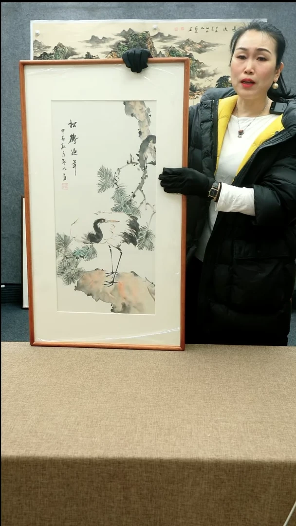 【闪购商品】国画52*92陈默如老师花鸟