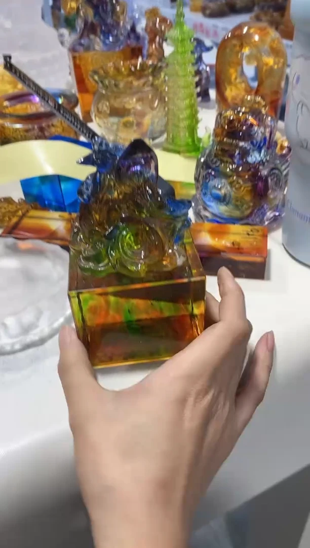 手工艺品琉璃153古法琉璃 微瑕介意勿拍 不退不换