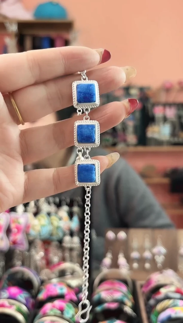 织绣小*艺枝独绣手工饰品201