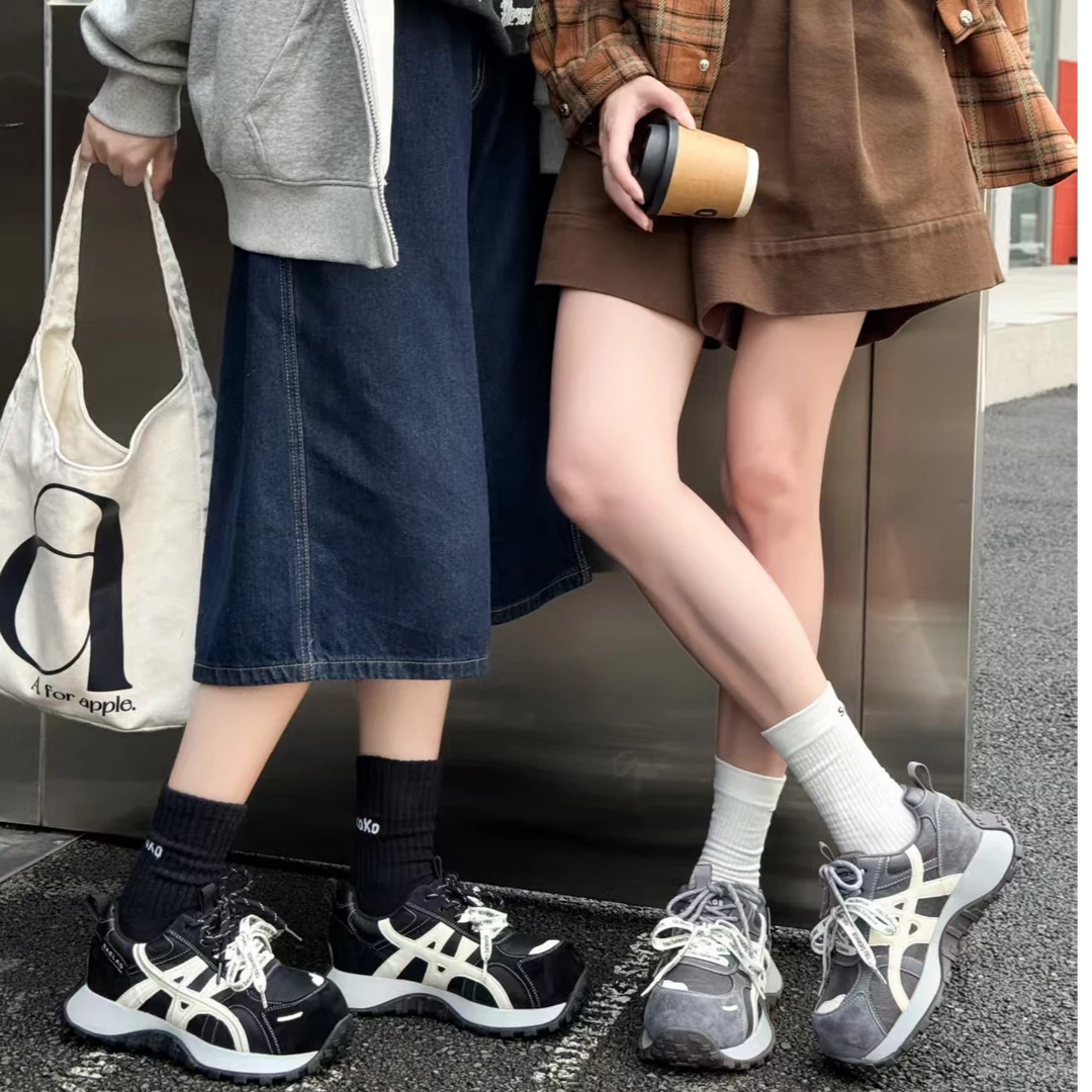 【销量王加绒款】巴家同款老爹鞋时尚休闲老谢5017-1