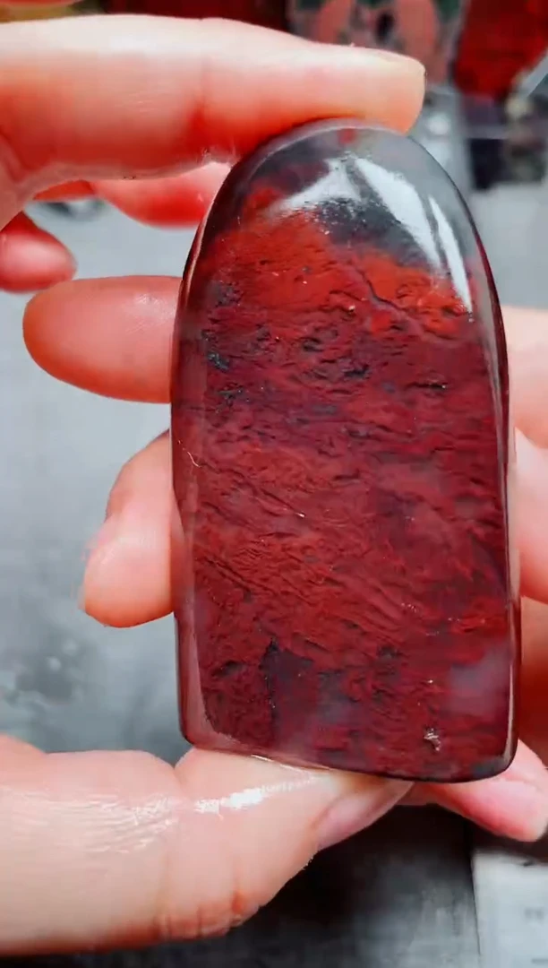 桂林鸡血玉素章随行10