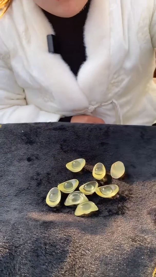 【闪购商品】黄晶元宝未镶嵌黄水晶元宝D396多样性发其一33-35