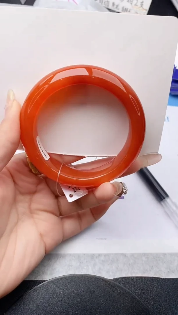 未镶嵌手镯石英质玉w20-HHB57+