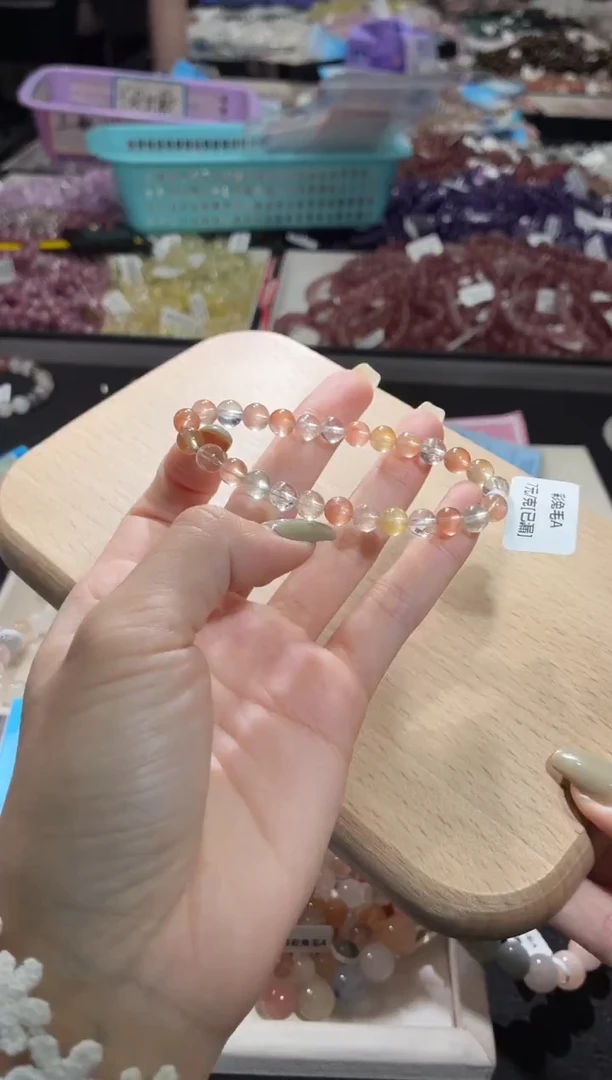 未镶嵌手链水晶433号  多样性发一V   7+