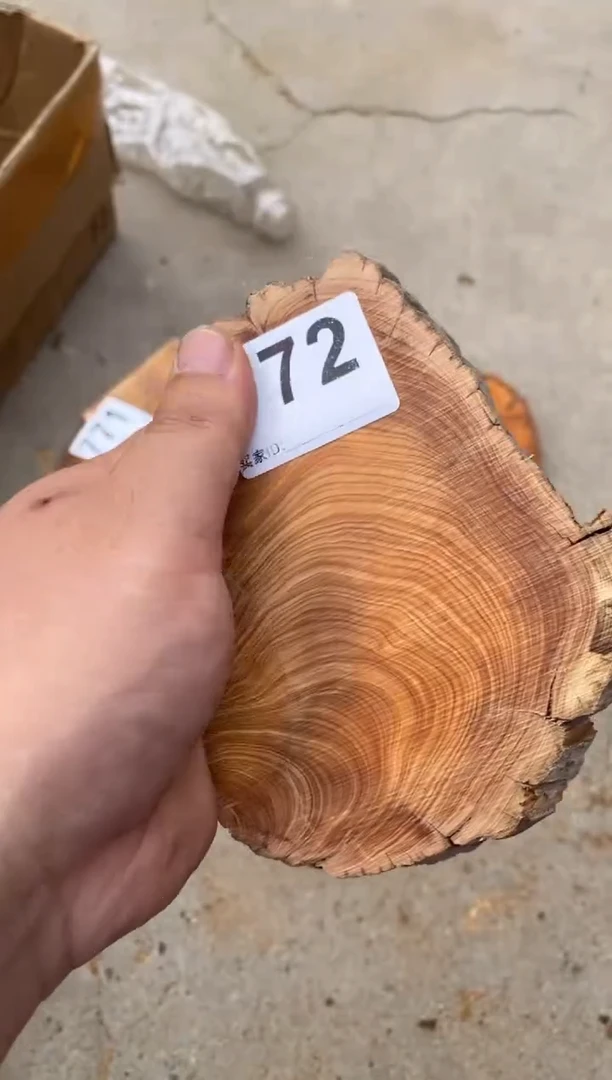 柏木（崖柏）太行陈化崖柏切片一片772
