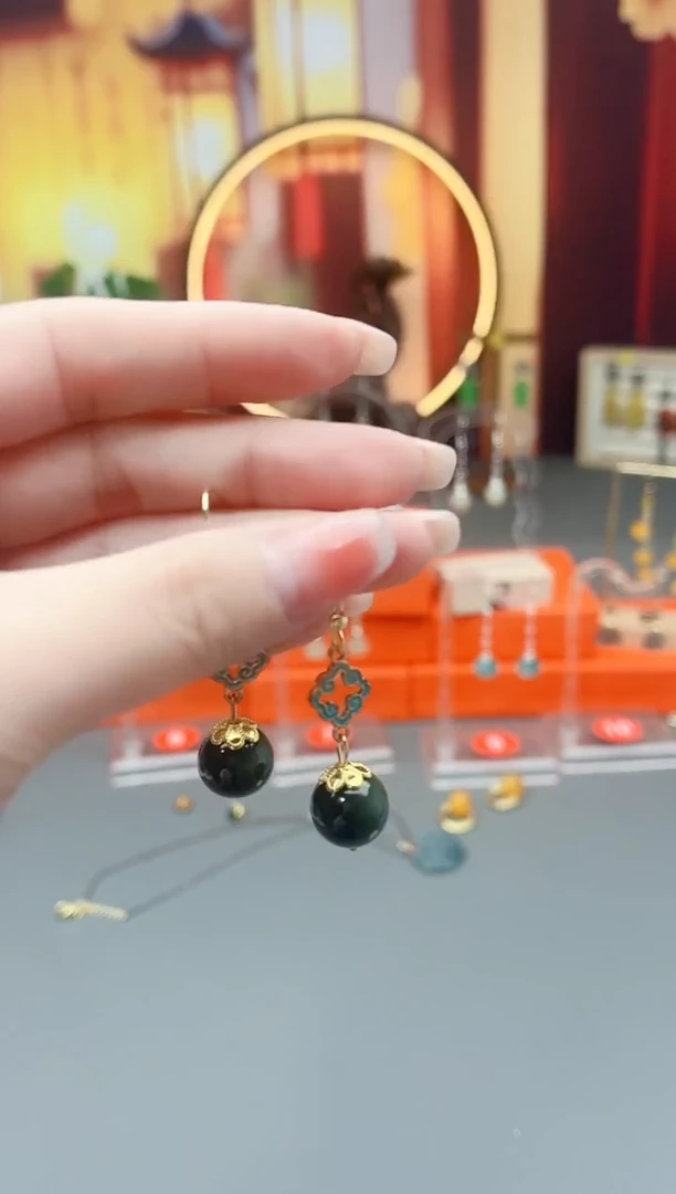 未镶嵌和田玉耳饰220