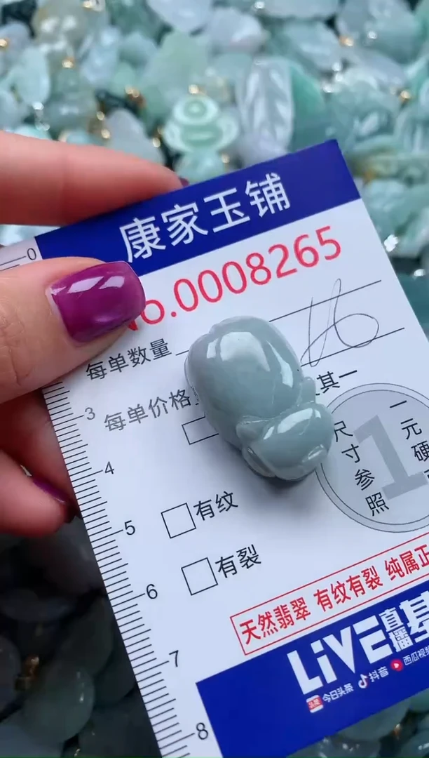 颈饰未镶嵌翡翠8265