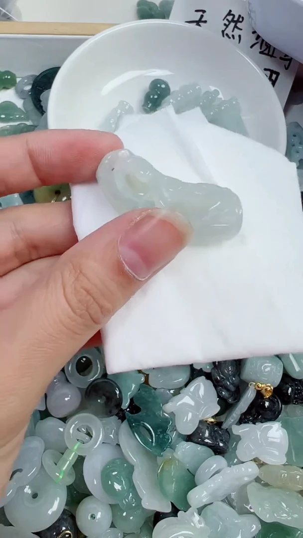 散珠翡翠809号链接，A货翡翠