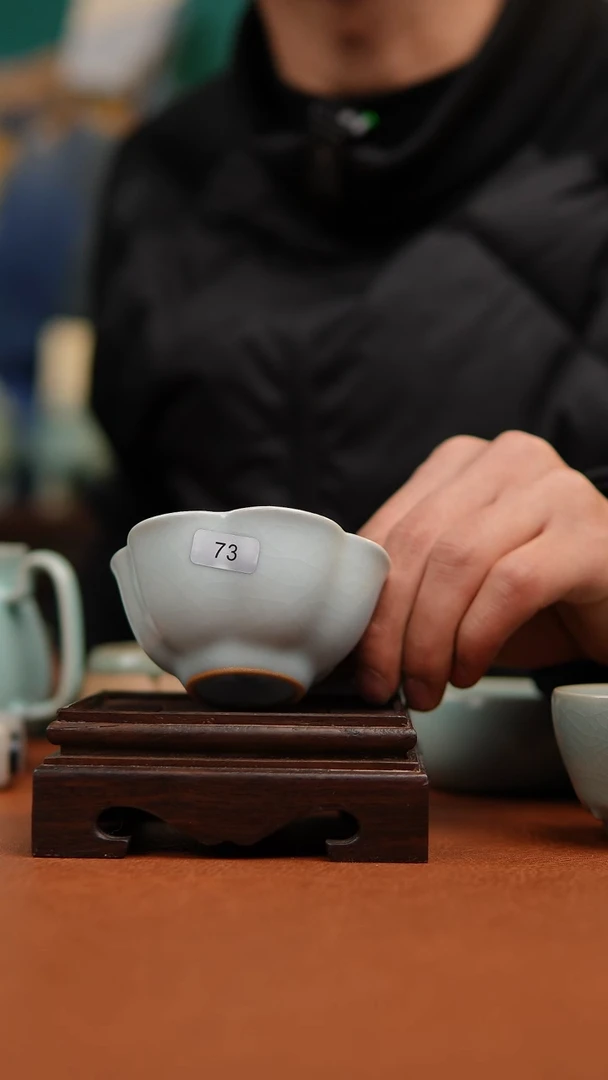 【闪购商品】瓷片73号仿古主人杯微瑕福利