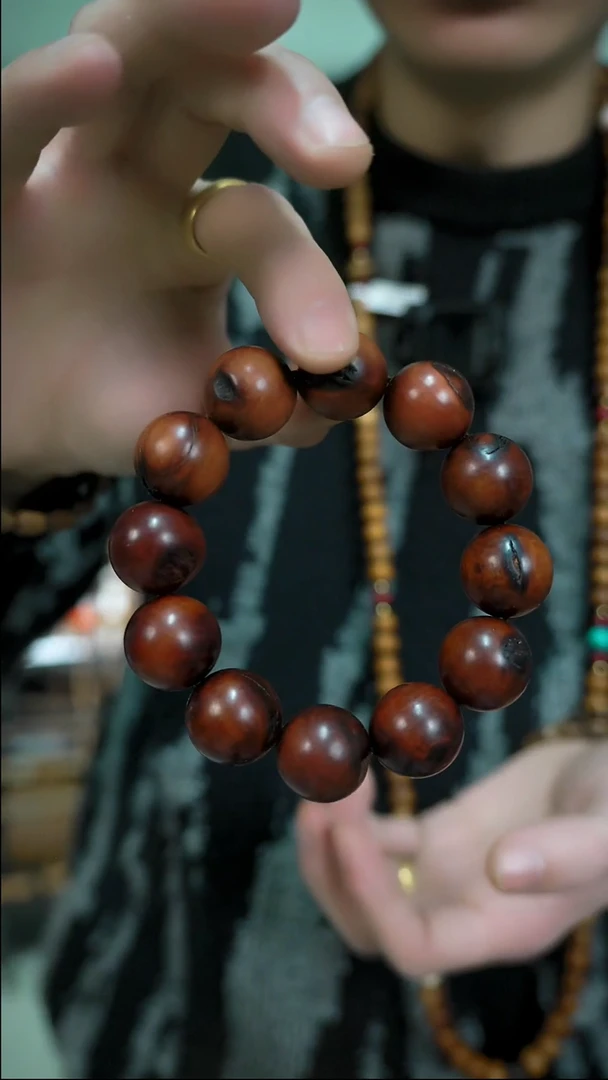 【闪购商品】枣木手串/手链枣木2.0雷痕圆珠