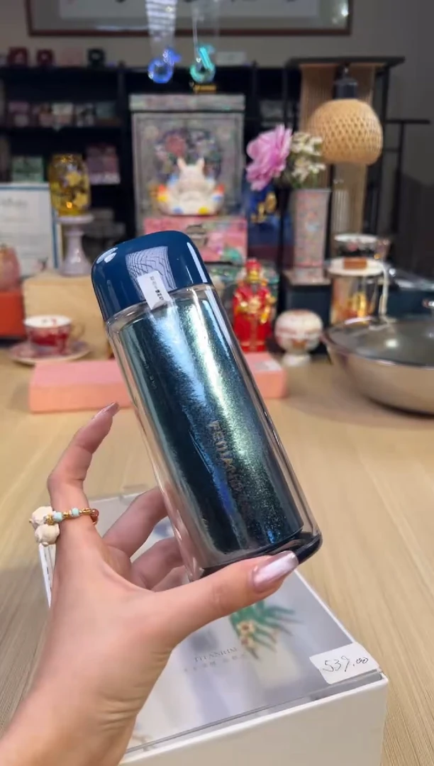 100飞剑悦动系列水晶钛杯（星空蓝）