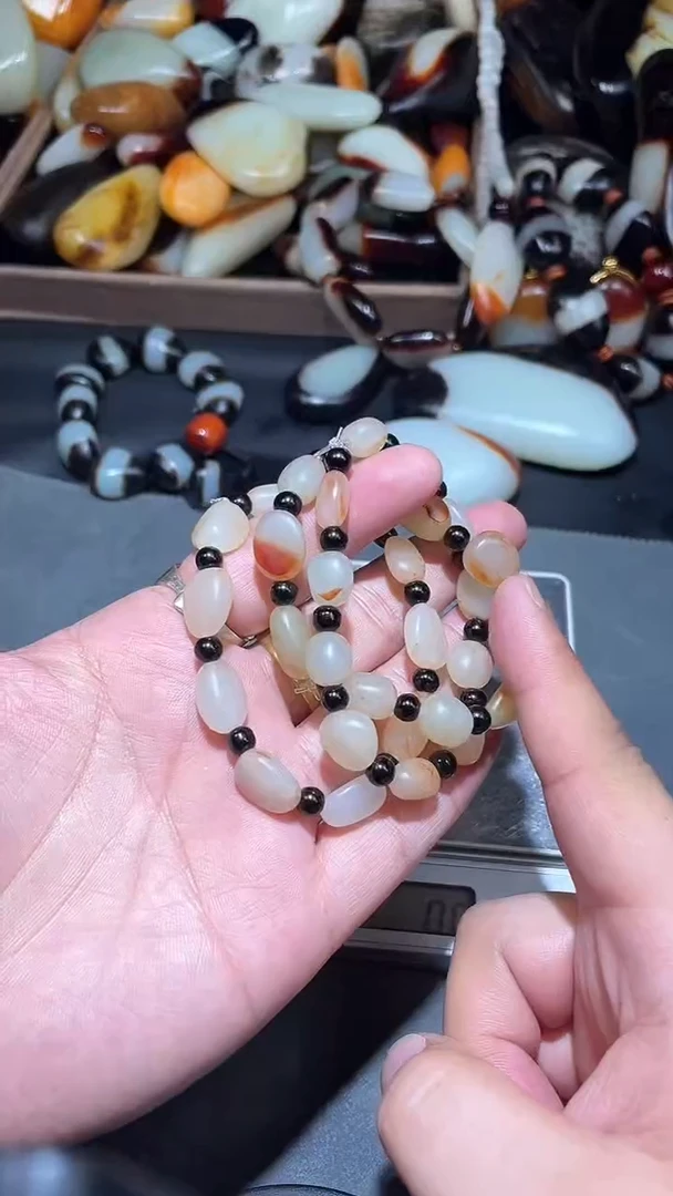 【闪购商品】和田玉手串未镶嵌YL-LL-1.16-1多样性发货