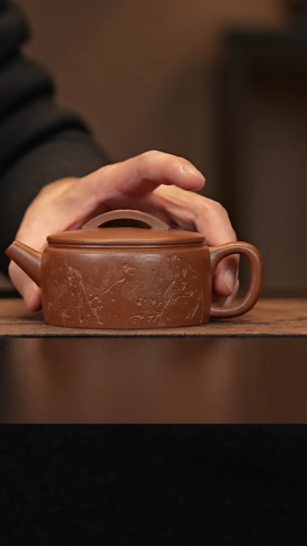 【闪购商品】紫砂茶壶允禾斋  紫泥 汉瓦