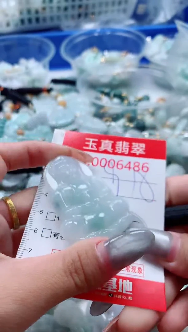 吊坠(不含链)未镶嵌翡翠6486
