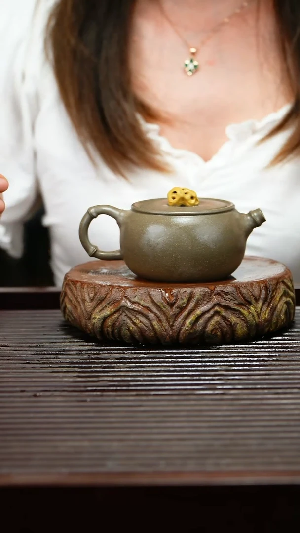 茶壶紫砂130cc原矿紫砂壶