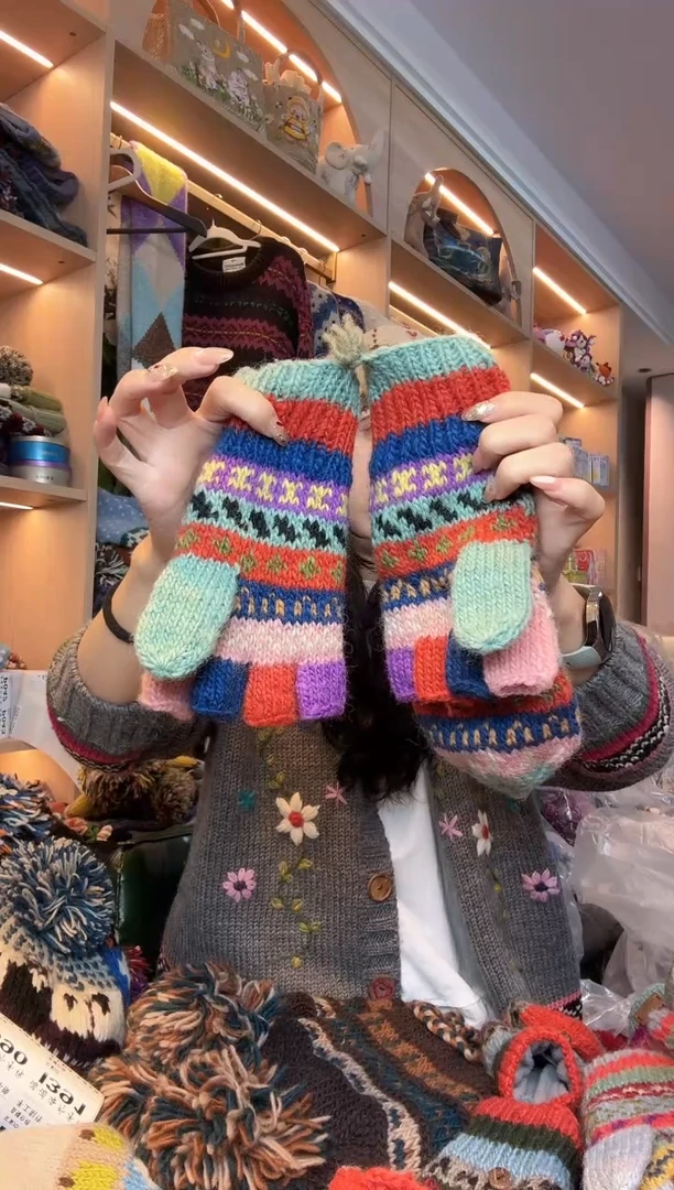 绵羊毛王**?纯手工手套908