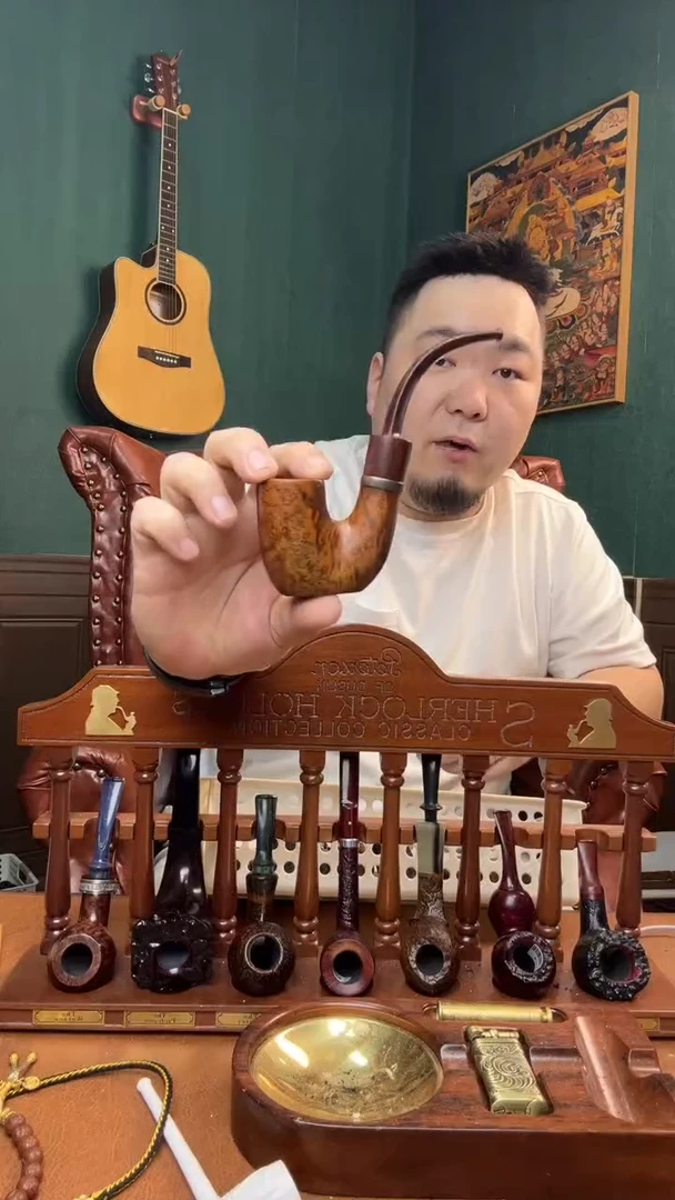 石楠木天**舞意大利进口石楠木烟斗