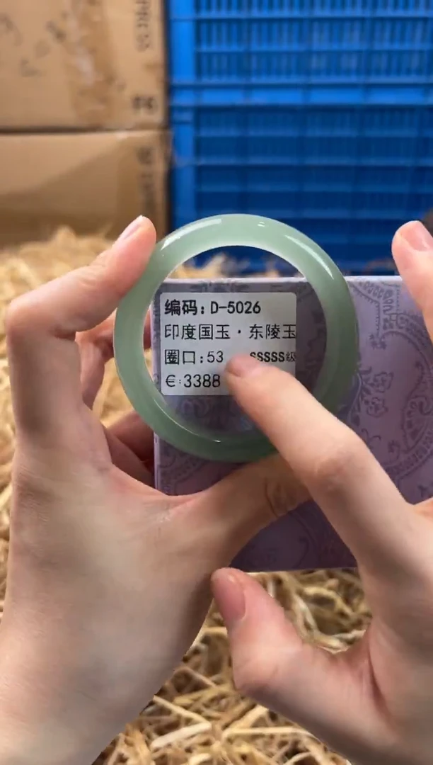 未镶嵌手镯石英质玉D-5026